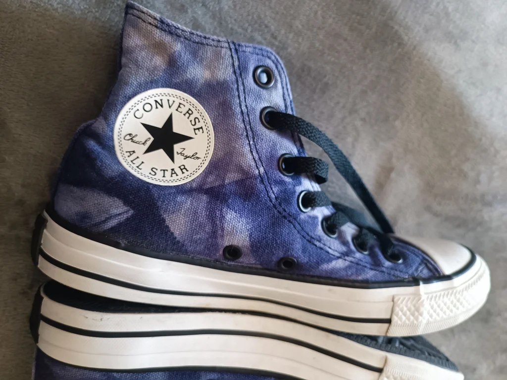 Pair of All Star Chuck Taylor converse size 37 very good condition mauve color – photo 8